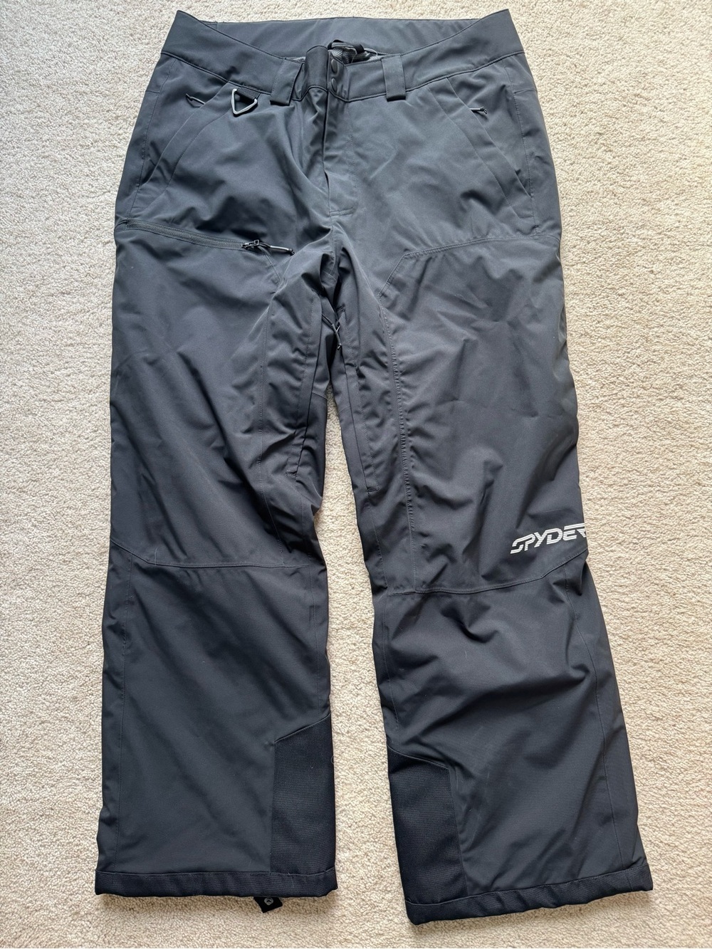 Spyder Black Men’s Technical Ski Pants